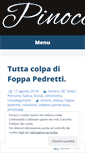 Mobile Screenshot of pinocchiononcepiu.com